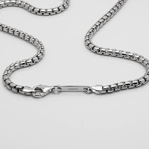 Vitaly Pin Pendant with 925 Sterling Silver Chain - 62cm - Picture 4 of 8